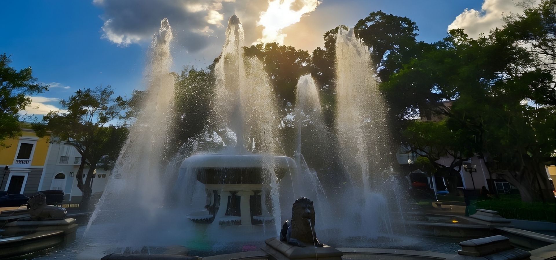 Fuente de Plaza las Delicias en Ponce